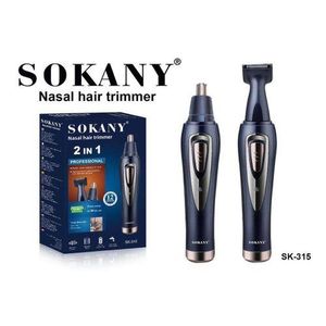 Sokany Rechargeable 2 In 1 Nose Trimmer