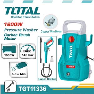TOTAL Electric pressure washer 1600w