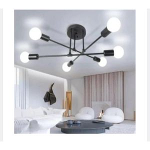Chandelier Black Classic 6in1 led light complete