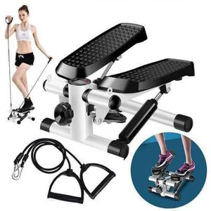 MINI STEPPER WITH RESISTANCE BANDS AND LCD MONITOR