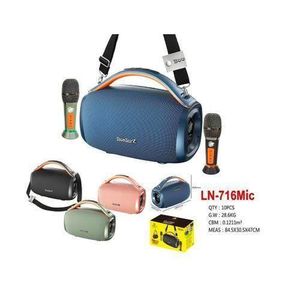BoomBest LN-716  with MIC - powerful solid super deep bass portable home theater home/ office traveling indoor outdoor entertainment wireless Bluetooth speaker