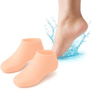 Silicone Moisturizing Socks – Heel Repair, Anti-Crack & Soft Feet Protector