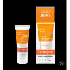Neutrogena Rapid Clear Acne Eliminating Spot Gel with Witch Hazel, 0.5 Fl. Oz