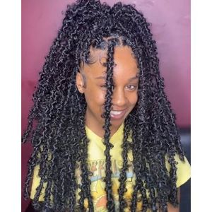 Crochet Butterfly Locs Rough Dread 30pc 20"
