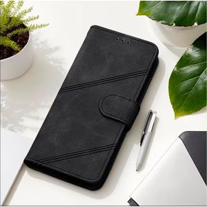 Samsung A15 Open & Close  Phone Case & Pouch RICH BOSS - High-Quality Artificial Leather Case Designed, Featuring RFID Blocking, a Card Slot, a Kickstand, And Strong Magnetic Closure, Providing Shockproof & Camera Protection ( BLACK)