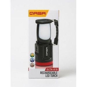 QLTN-81B Solar Rechargeable LED Lantern Torch – 9 Hours Runtime