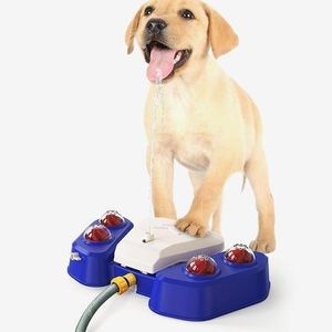 TD Dog Automatic Pedal Water Dispenser - Blue
