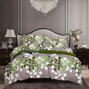 LUXURY COTTON  FLORAL BEDSHEET SET With 4 Pillowcases(Soft Bedding)