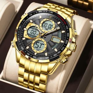 POEDAGAR Highly Original Quality & Extra Prestigious Non Fading Men's Analog & Digital Wristwatch For Executive Men 