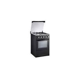 TEKNOCOOL 50by50 size 3-by-1 (3 gas burners + 1 electric hotplate) standing gas cooker