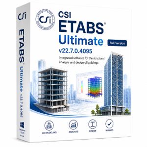 Auto - CSI ETABS Ultimate v22.7.0.4095 Full Version - Integrated Software for the Structural Analysis and Design of Buildings.