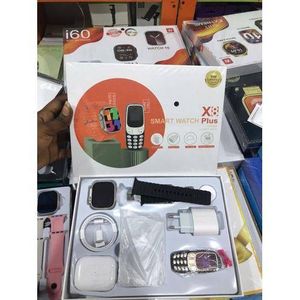 DuoConnect X8 Plus – Smartwatch & Classic Phone Combo