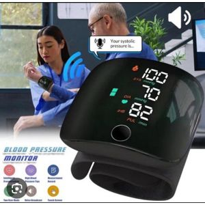 Rechargeable Wrist Blood Pressure Monitor