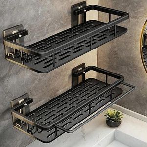Wall Mounted Bathroom Storage Shelf
