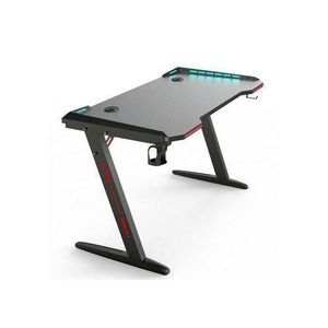 Modern Z Shaped RGB Led Lights Gaming Table 1.2Metre