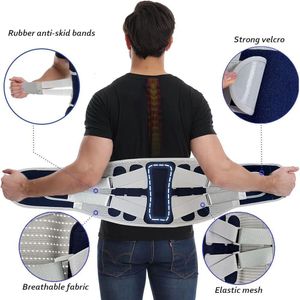 Back Brace for Lower Back Pain Relief from Herniated Disc, Sciatica & Scoliosis, Ergonomic Adjustable Breathable Lumbar Support Belt for Women & Men, Wide Area Support with Enhanced 3D Support Strips