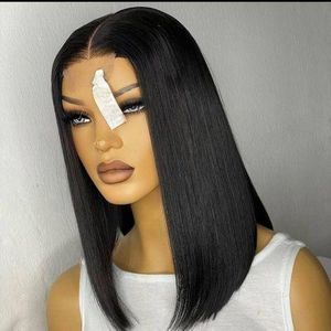 Cheap wig Double Combo Bonestraight Closure Wig