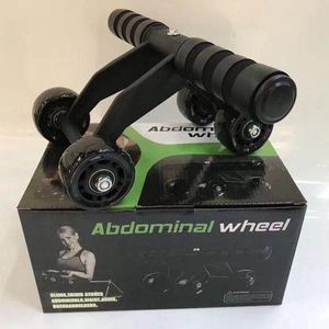 Roll Max 4 Wheels Ab Roller Multifunctional Portable Trainer