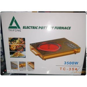 Trifone TC-35A Electric Pottery Furnace, a 3500W portable infrared hot plate