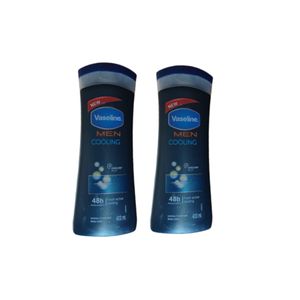 Vaseline Men 48h active cooling lotion 400ml ×2