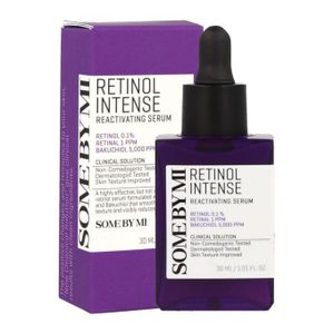 Some By Mi Retinol Intense Reactivating Serum – 30ml, Korean Bakuchiol Retinol Serum for Face Firming – Improves Signs of Aging