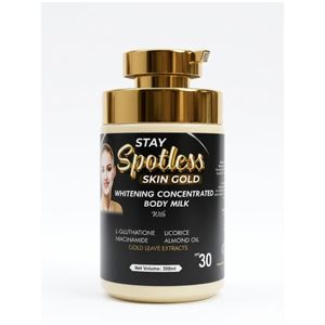 Stay Spotless Skin gold concentrated body milk spf30 300ml