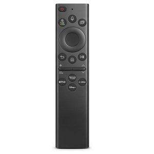 Samsung Smart Tv Replacemnet Remote Compatible for QLED UHD Frame Curved Solar 4K Q60 Q70 Q80 Q90 8 Series 9 Series TU8000 AU8000 With (Voice Remote Control) 