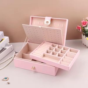 Two Layers Jewelry Organizer/ Jewelry Storage box