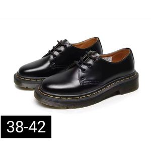 Fashion Design Unisex Platform Oxford Shoes Classic Lace-Up Casual Shoes Black 