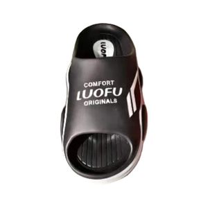 Summer Outside Wear Casual Non-slip Slippers-all black