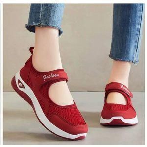 Casual Red Sneakers For Ladies