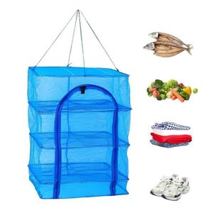 Hanging Drying Net Durable Mesh Dryer-35x35x65cm