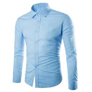 Men's Corporate Quality Plain Office Long Sleeve Shirt