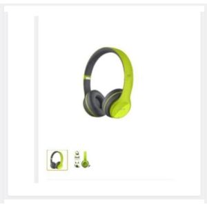 P47 5.0 Wireless Bluetooth Stereo Foldable Headphone Green