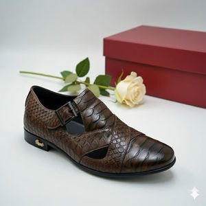 Mens Style Cooperate and Casual Sandals - Brown