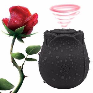 Female Vaginal And Nipple Sucker Rose Sex Toy, Masturbation Sex Toy, Clitoral Stimulating Vibrator Sex Toy For Woman, 10 Sucking & Vibrating Clitoralal Sucker, Suction Vibrabrater for Solo Couple Pleasure Clit G Spot Stimulator, Female Rose Vibrator