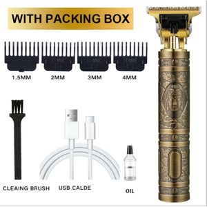 Men's Electric Oil Hair Clipper Metal Men's Trimmer