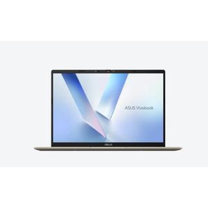 Asus Vivobook 14 Copilot+ PC – Intel Core Ultra 5, 16GB RAM, 512GB SSD, 14” WUXGA Anti-Glare, Windows 11, Platinum Gold