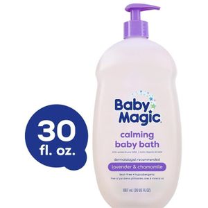 Baby Magic Tear-Free Lavender and Chamomile Calming Baby Bath - 30 oz