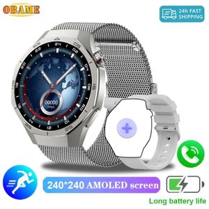 New GT 5 Pro Smart Watch Bluetooth call Heart rate GPS Blood oxygen Outdoor Waterproof Smart Watch