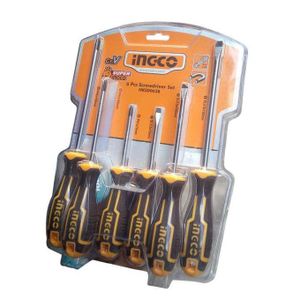 Ingco 6 pcs Screwdriver Set