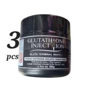 GLUTATHIONE INJECTION Gluta terminal white molato soap ×3