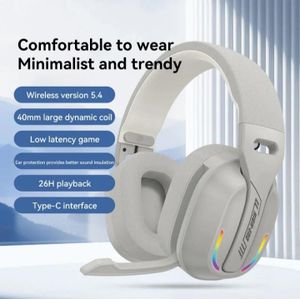 Wireless Bluetooth headphone with microphone for gaming 