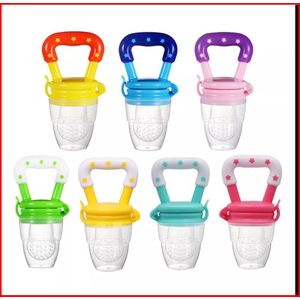 Baby Care SEVEN PIECES OF Fresh Food Baby Pacifiers Feeder Kids Fruit Feeder Nipples Feeding 