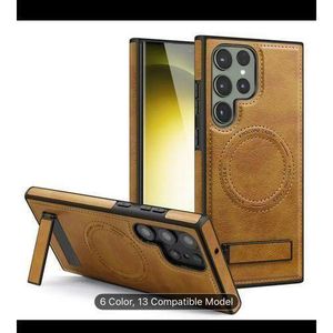 Samsung S26ULTRA Luxury Leather Magnetic Case 