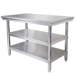 Work Table For Commercial Kitchen - 4ft