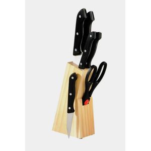 PREMIER 6PC KNIFE AND SCISSOR SET 