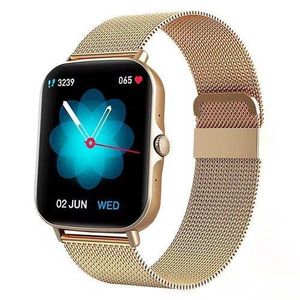 2.2-Inch Steel Strip Ultra-Thin Smart Watch Bluetooth Call Information Push Waterproof Smart Sports Watch