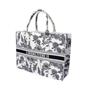 Floral Print Tote Bag – Large Capacity Handbag for Shopping, Work & Travel