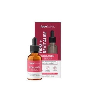 Face Facts Firm + Revitalise Collagen Serum in a 30ml size
